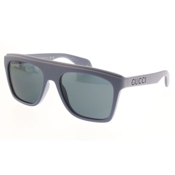 Gucci GG1570S-008 Blue square Mens Sunglasses